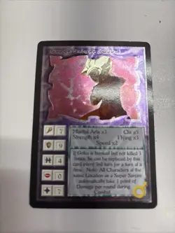 1997 Ani-Mayhem Dragon Ball Z Super Saiyan Goku Ultra Rare Foil Card - Image 1