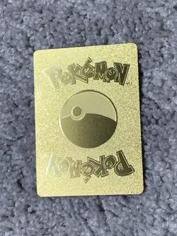Pokemon Shining Charizard GX HP250 Flame Body Gold Foil Fan Art Collector Card - Image 3