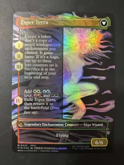 Terra, Magical Adept #323 M Mythic (Borderless) (FOIL) MTG Final Fantasy - Image 4