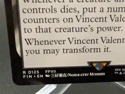 Vincent Valentine Final Fantasy Regular - Image 2