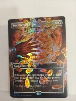 Smothering Tithe (Borderless) Commander Masters Foil - Image 1