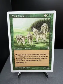MTG Portal 3 Kingdoms Wolf Pack Regular NM! - Image 1