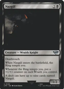 MTG Nazgul (0100) Normal NM Universes Beyond: The Lord of the Rings: Tales of Mi - Image 1