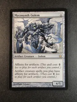 Mycosynth Golem Fifth Dawn MTG Magic the Gathering 2004 - Image 1