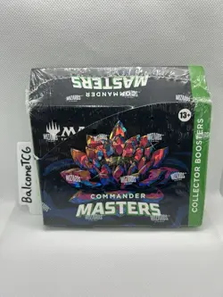 Magic the Gathering Commander Masters Collector Booster Box English, Sealed - Image 1