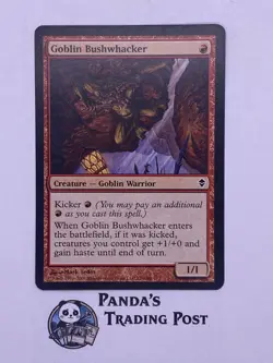 Goblin Bushwhacker Zendikar Regular - Image 1