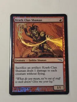 Krark-Clan Shaman - Foil Mirrodin NM MTG - Image 1
