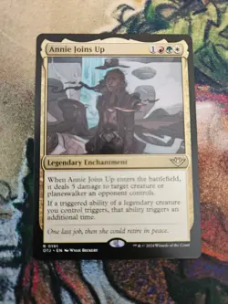 MTG - Annie Joins Up - Outlaws of Thunder Junction OTJ - NM - Image 1