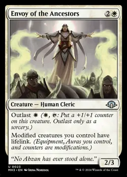 1x Envoy of the Ancestors - Foil - Modern Horizons 3 - Near Mint, English - MTG! - Image 1