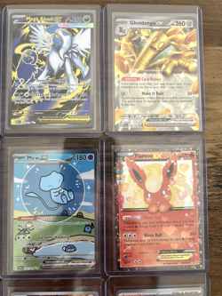 Pokemon Card Lot of 12 Cards! - Bubble Mew! - Greninja EX SIR - Flareon Radiant! - Image 3