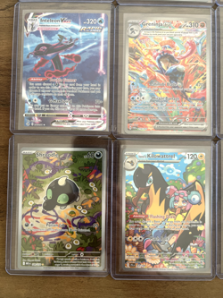 Pokemon Card Lot of 12 Cards! - Bubble Mew! - Greninja EX SIR - Flareon Radiant! - Image 5