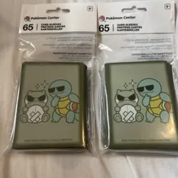 Sealed Pokemon Center Exclusive Substitute & Squirtle Card Sleeves (2pack) - Image 3
