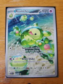 Reuniclus 171/162 Illustration Rare Scarlet & Violet: Temporal Forces Pokemon NM - Image 1