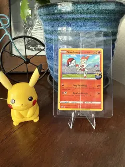 Pokemon 2020 Futsal Scorbunny On the Ball #004/005 SEALED - Image 1