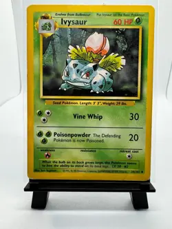 Ivysaur 30/102 - Pokemon Base Set 2 (1999) - Vintage WOTC Uncommon - Image 1