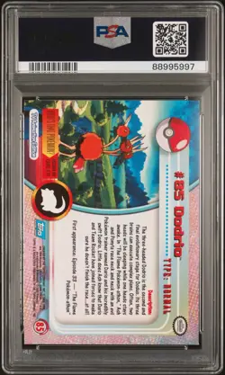 2000 Topps Pokemon TV Animation #85 Dodrio Foil PSA 9 - Image 2