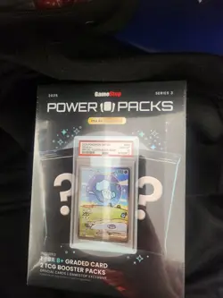 Gamestop Pokemon Power Pack Series 3- 2 Packs & 1 PSA Slab Brand new, Sealed - Image 1