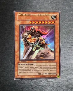 YuGiOh! Gilford The Legend SDS-EN001 - Error Misprint Name Shift HP GERMAN - Image 1