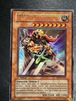 YuGiOh! Gilford The Legend SDS-EN001 - Error Misprint Name Shift HP GERMAN - Image 3