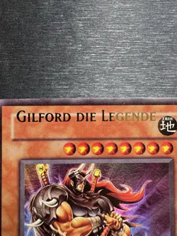 YuGiOh! Gilford The Legend SDS-EN001 - Error Misprint Name Shift HP GERMAN - Image 4