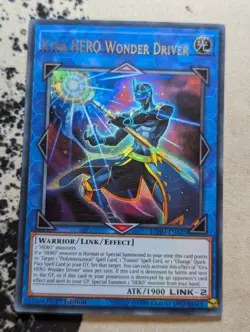 Xtra Hero Wonder Driver - LEHD-ENA37 - Ultra Rare - 1st Ed - ERROR PRINT - LP - Image 1