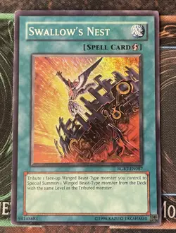 Yu-Gi-Oh! - Swallow's Nest - RGBT-EN087 - Super Rare MP - Image 1