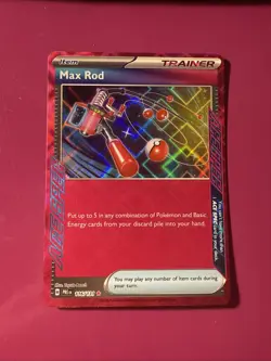 Max Rod 116/131 NM/M Prismatic Evolutions Pokemon Card - Image 1