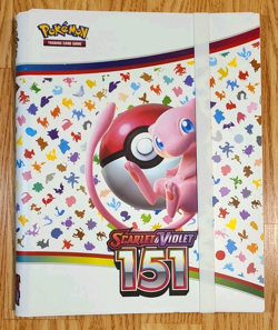 Pokemon TCG Card Game Scarlet & Violet 151 MEW BINDER ONLY 20 Page Book - Image 1