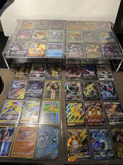 Pokemon Card Binder Collection Ultra Rare Mixed Lot EX-NM 72 cards - Image 1