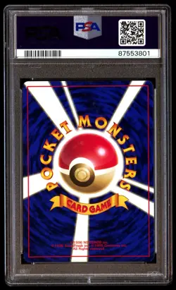 PSA 4 Caterpie No. 010 No Rarity Symbol 1996 Japanese Graded Card - Image 2