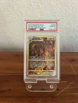 Crown Zenith: Galarian Gallery Giratina VSTAR #GG69/GG70 PSA 10 Secret Card - Image 1