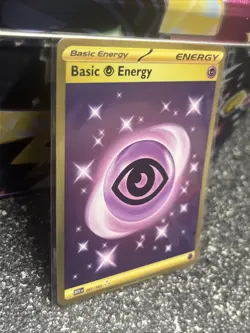 Pokemon TCG Psychic Energy 207/165 Scarlet & Violet 151 Hyper Rare Gold Card NM - Image 4