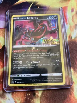 Galarian Moltres - SWSH125 (Prerelease) - SWSH: Sword & Shield Promo Cards - Image 1