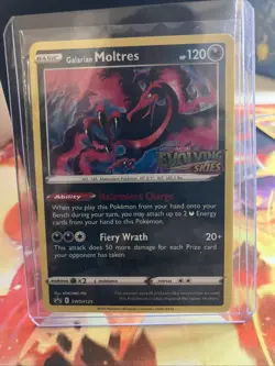 Galarian Moltres - SWSH125 (Prerelease) - SWSH: Sword & Shield Promo Cards - Image 2
