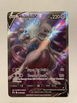 Mewtwo V SWSH229 SWSH: Sword & Shield Promo Cards Holo - Image 1