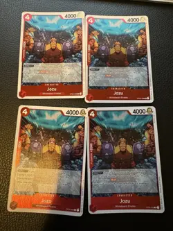 OP02-008 Jozu Rare One Piece TCG Card 4x Playset - Image 1