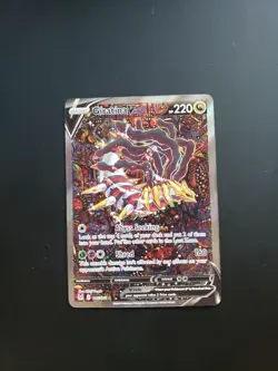 Pokemon TCG Giratina v Alt Art Lost Origin Full Art Card 186/196 NM/M - Image 1