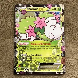 Shaymin EX XY148 XY NM Holo Pokemon Card - Image 3