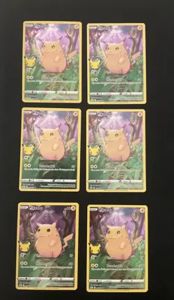 8 Pokemon Pikachu Celebrations 005/025 NM TCG Holo Ultra Rare Card lot - Image 1