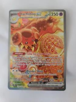 Pokemon - Dachsbun ex 169/142 Stellar Crown SIR Special Illustration Rare Card - Image 2
