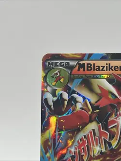 M Blaziken EX XY86 XY Promos Holo 2015 Pokemon Card Black Star Promo LP Vintage - Image 5
