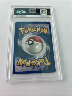 Pokemon TCG Lt. Surge Gym Heroes Holo Rare Card 17/132 PSA 8 - Image 2
