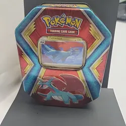 Pokemon Salamence Collector Tin 2019 Factory Sealed New w/ Silver Tempest Cards 820650102851 - Image 1
