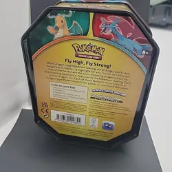 Pokemon Salamence Collector Tin 2019 Factory Sealed New w/ Silver Tempest Cards 820650102851 - Image 2