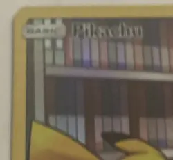 Pikachu 241/236 Cosmic Eclipse Full Art Secret Rare Holo Pokemon Card MP - Image 3