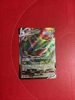 Pokemon TCG Rayquaza VMAX Crown Zenith Ultra Rare Card 102/159 - Image 1