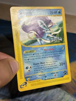 Suicune 53 Black Star Promo Pokemon WOTC Regular Card Pokemon 4Ever Stamped HP - Image 4