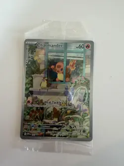 Pokemon TCG Obsidian Flames Charmander #044 SVP Black Star Promo Card, Sealed - Image 1