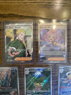 Pokemon Mega Evolution Lot Of 17 Cards Illustration Rares Full Art Trainers - Image 2