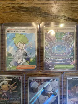 Pokemon Mega Evolution Lot Of 17 Cards Illustration Rares Full Art Trainers - Image 3